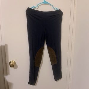 Navy Blue Rugby Ralph Lauren Riding Leggings